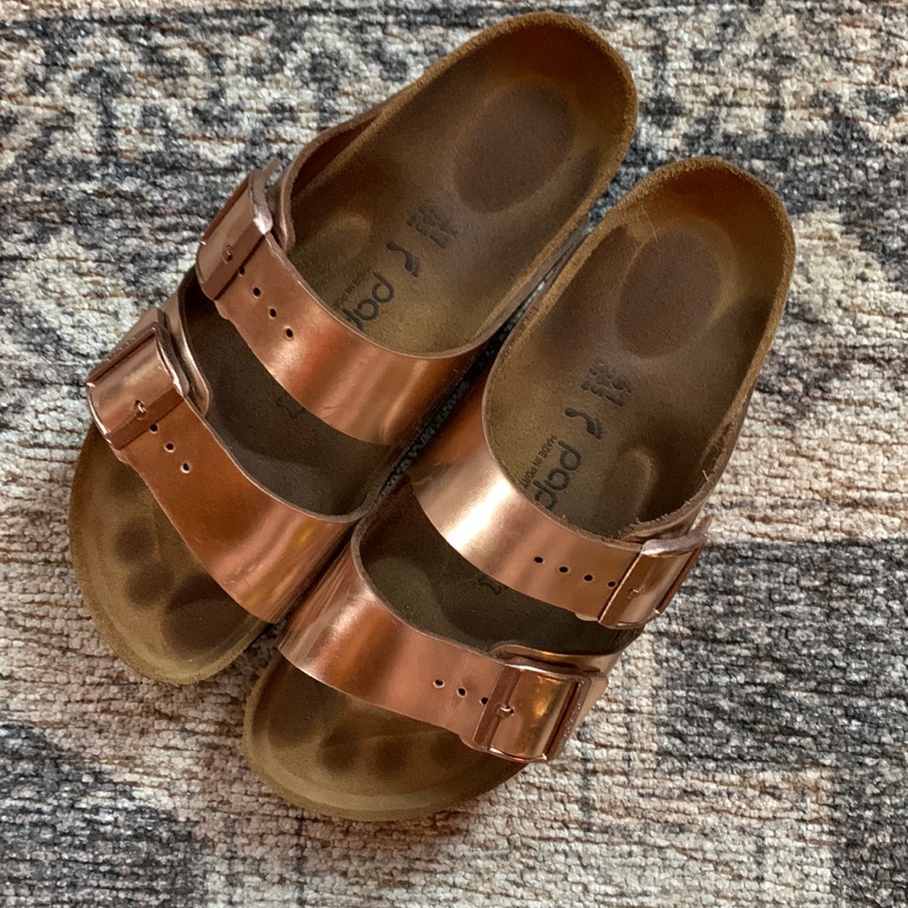 Rose Gold Platform sandals